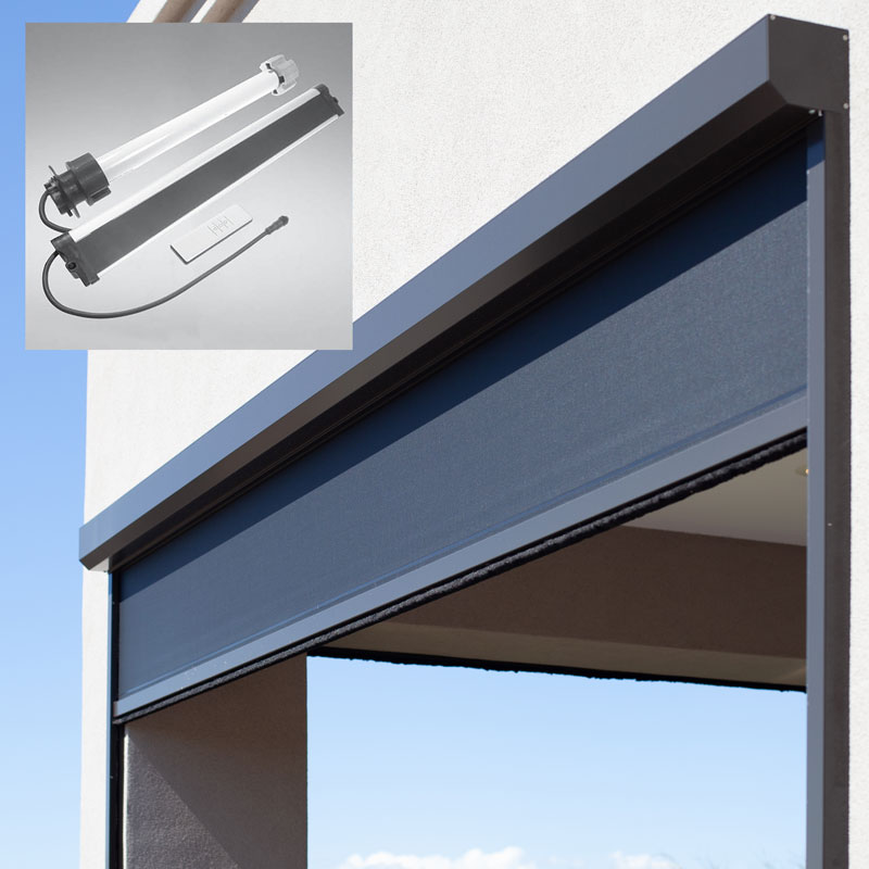 Controle solar Draper