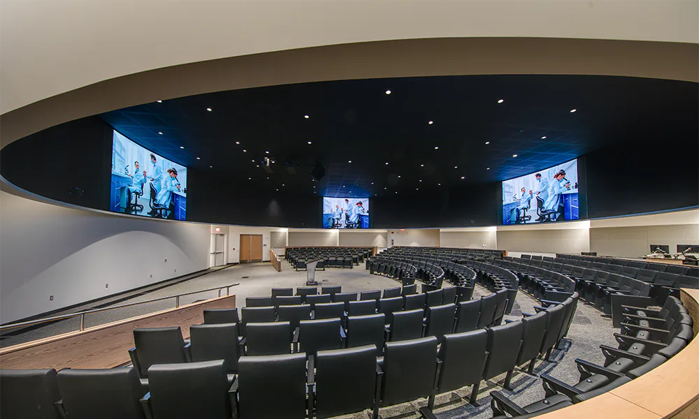Mayo Clinic e Arizona State University, Arizona, EUA: Ambiente de projeção em 360 graus para ensino