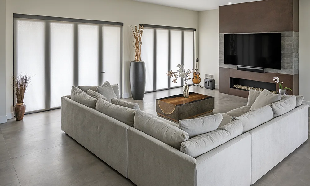 Residência, St. Petersburg, FL, EUA: FlexShade Recharge, FlexShade com embreagem e tela Access V com TecVision